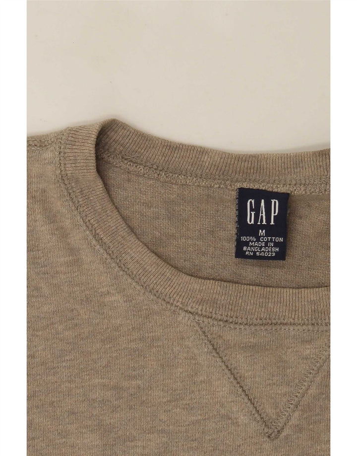 Мужской топ Gap с длинным рукавом, средний бежевый, хлопок
