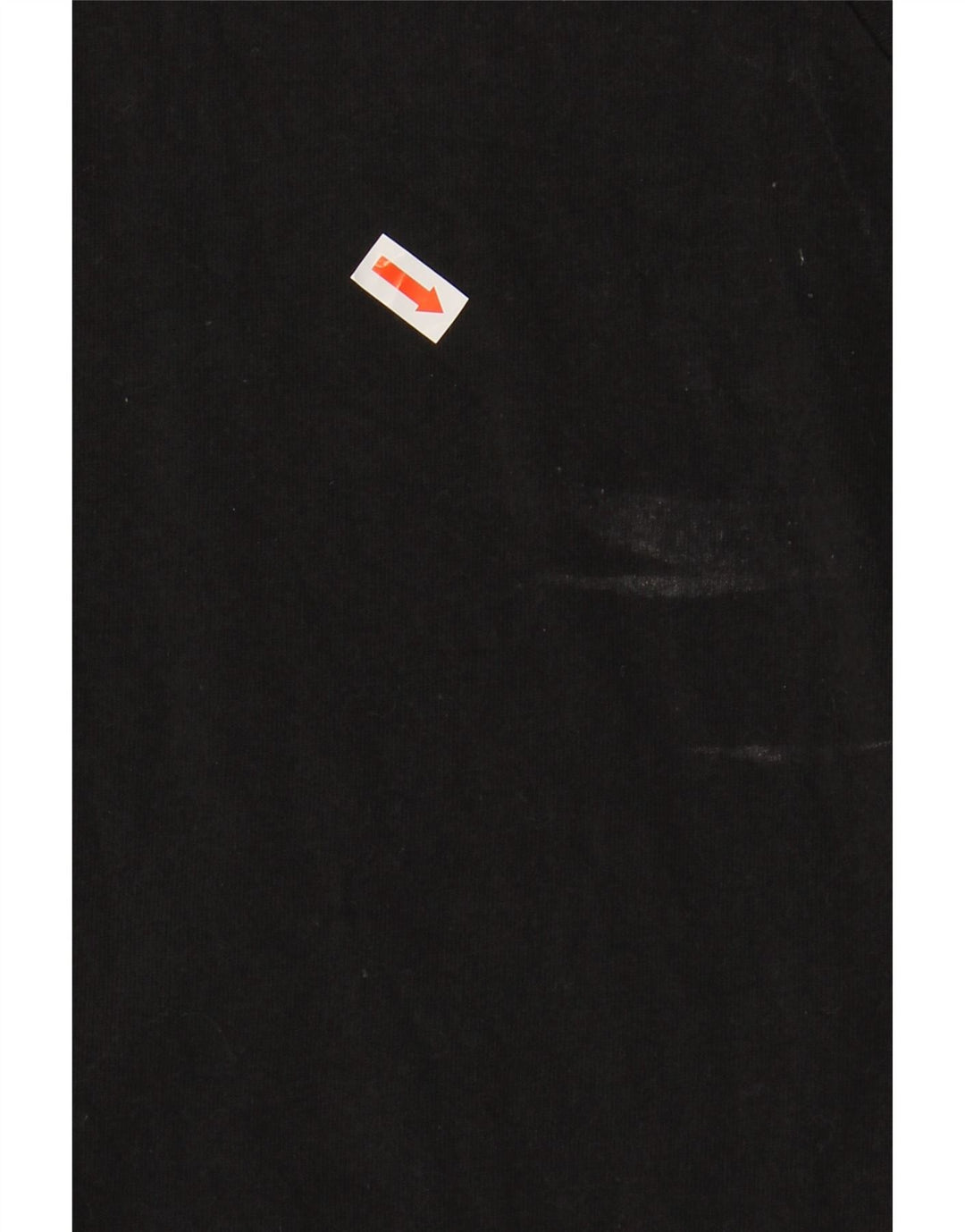 Женский топ ADIDAS с длинным рукавом UK 16/18, большой черный хлопок