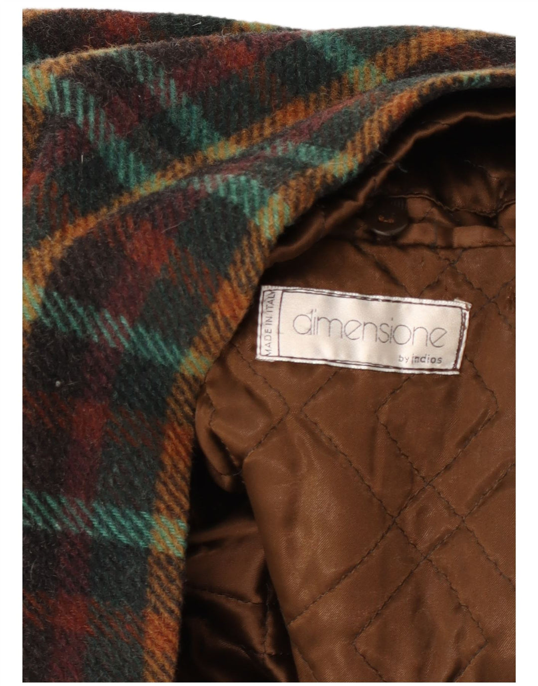 Мужское пальто INDIOS UK 40, большая разноцветная клетка