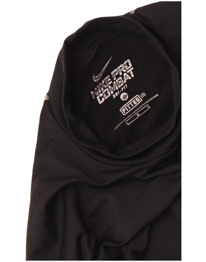 Мужской топ Nike Dri Fit с длинным рукавом, большой черный