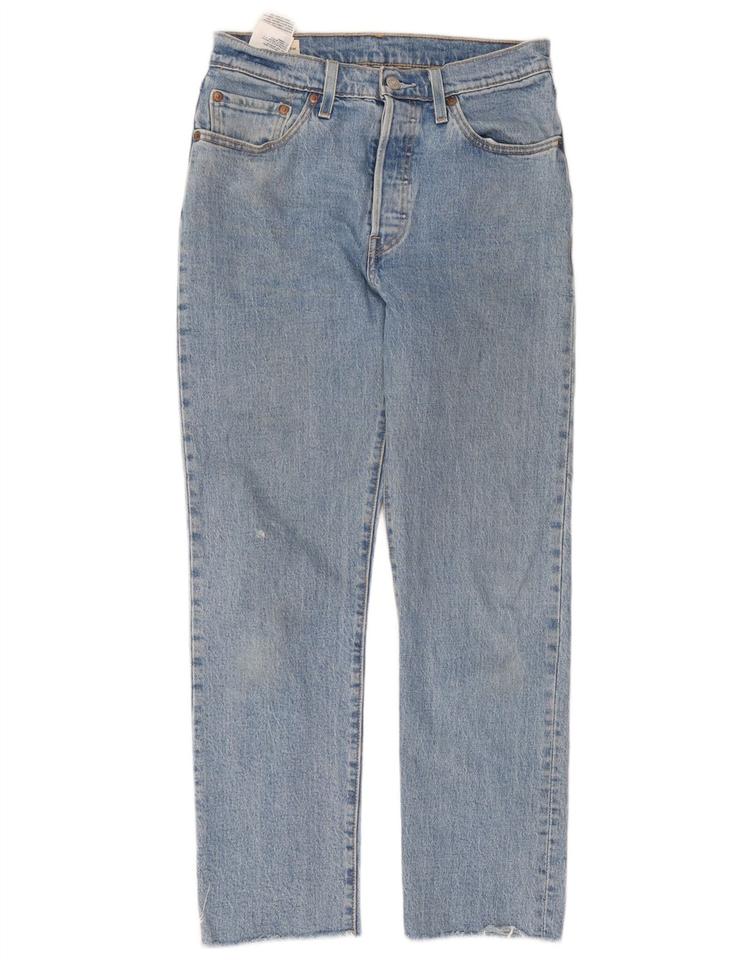 Женские прямые джинсы Levi's 501 W28 L28 синие, хлопок