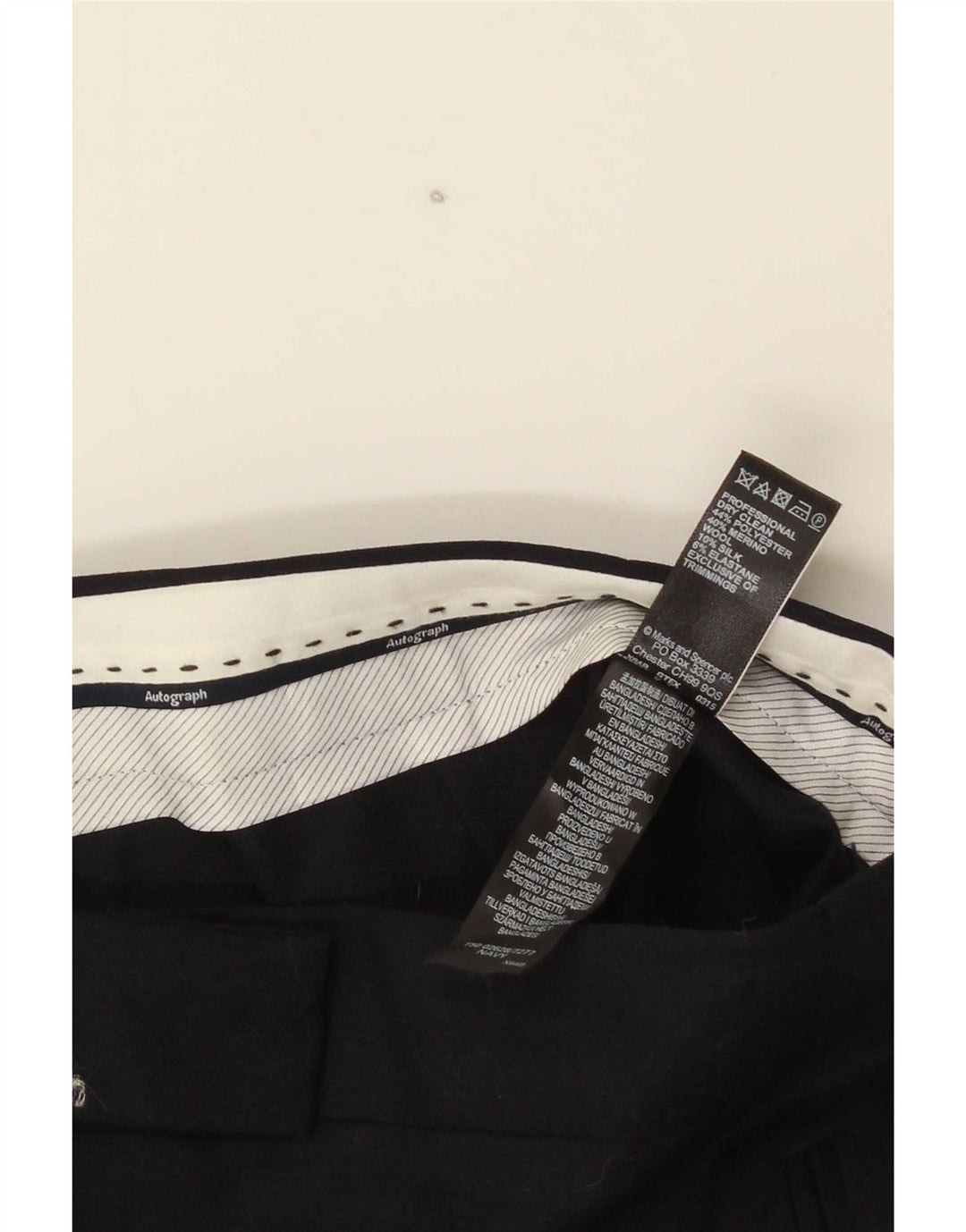 Женские брюки чинос Marks & Spencer UK 12 Medium W32 L30 Темно-синие