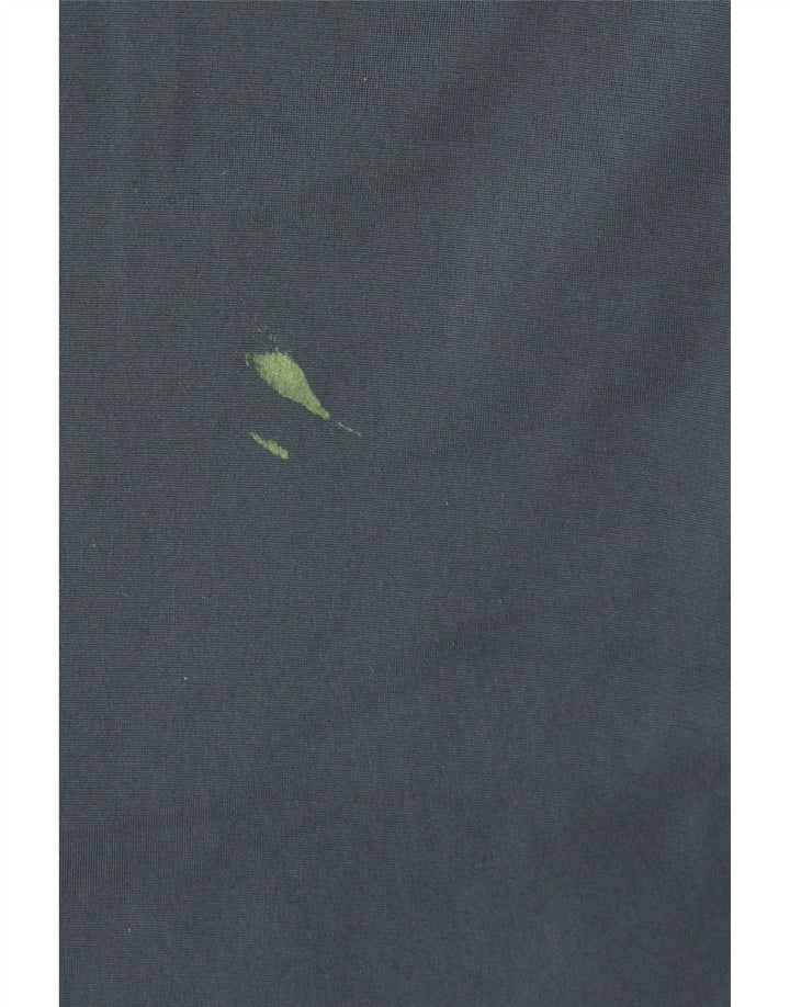 Мужские спортивные брюки ADIDAS UK 42/44, большой синий, полиэстер с цветными блоками