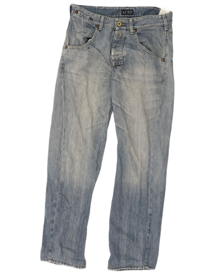 Мужские прямые джинсы Armani W32 L31 синие