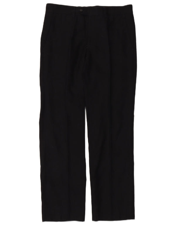 Мужские прямые костюмные брюки Calvin Klein IT 48 Medium W32 L32 Темно-синие