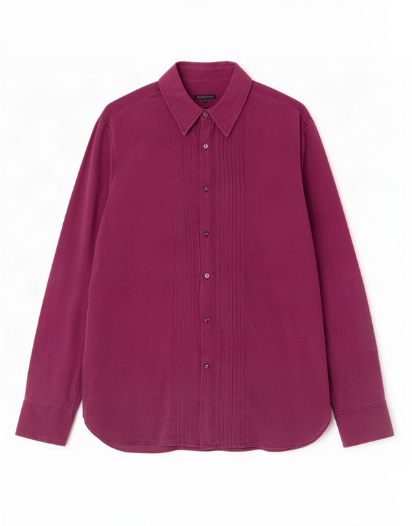 Jeffrey Rudes Mens Shirt Size 41 16 Large Purple