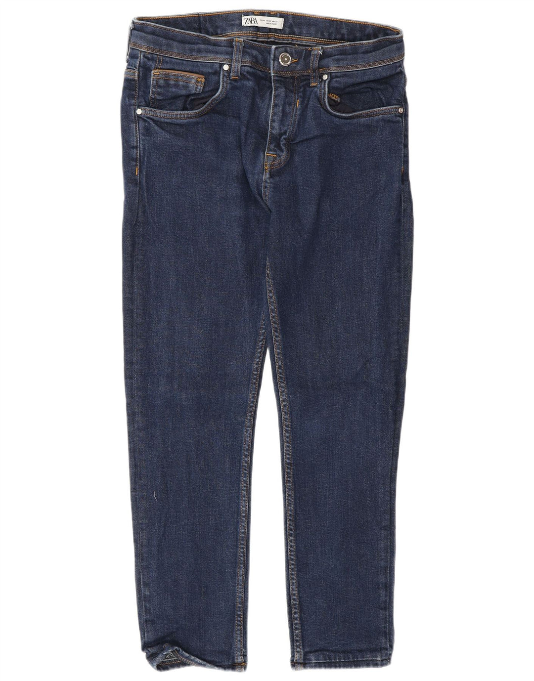 Мужские джинсы узкого кроя Zara EU 42, большие W32 L26, синие