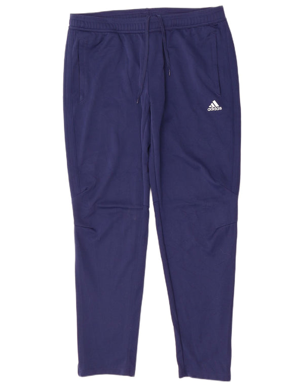 Женские спортивные брюки Adidas Climacool UK 20/22 XL, темно-синий полиэстер