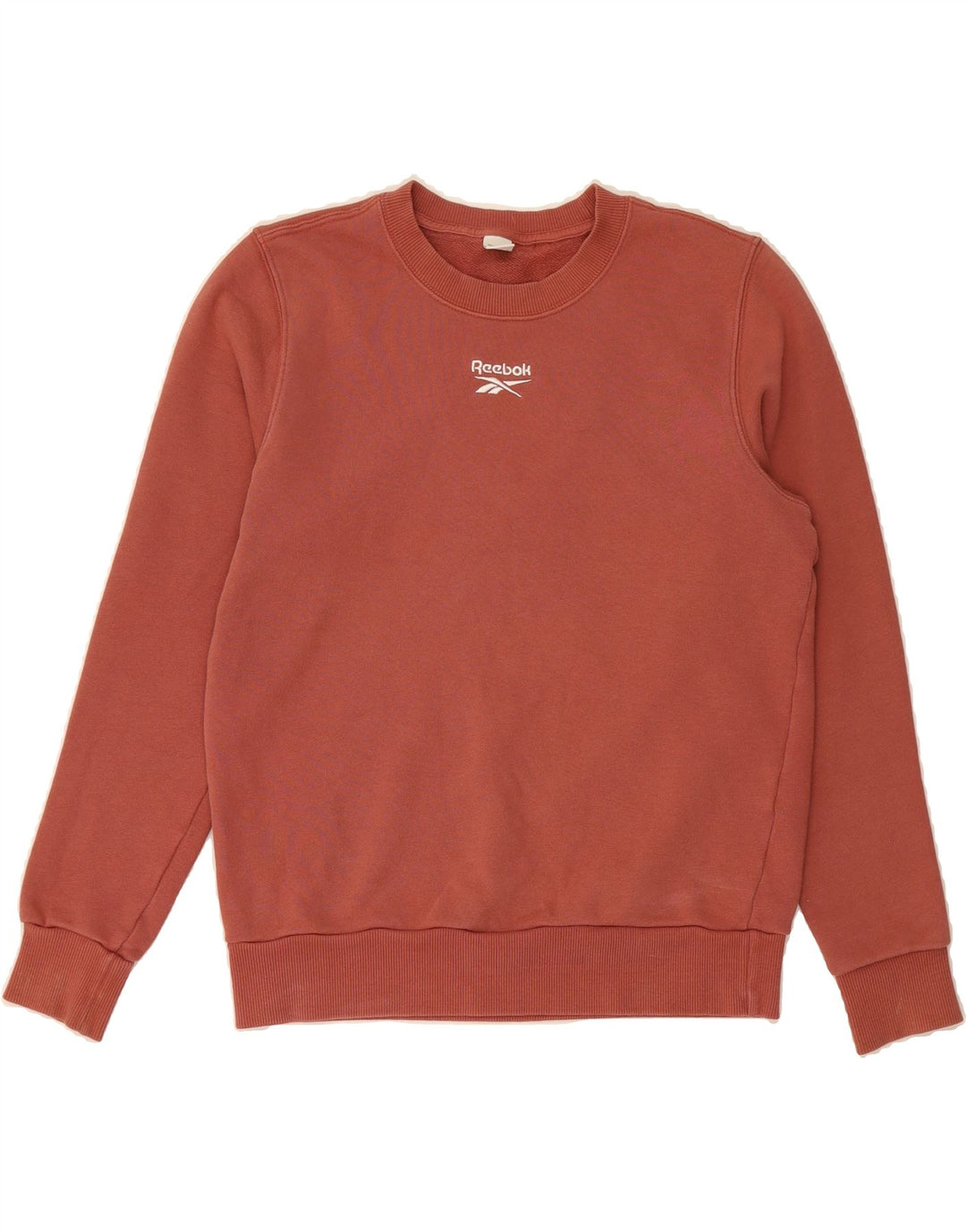 REEBOK Womens Sweatshirt Jumper UK 12/14 Medium Maroon Cotton Vintage Reebok and Second-Hand Reebok from Messina Hembry 