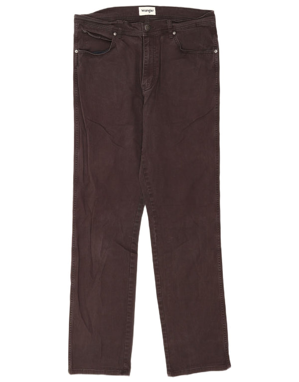 Мужские прямые джинсы Wrangler Texas W34 L34, серый хлопок