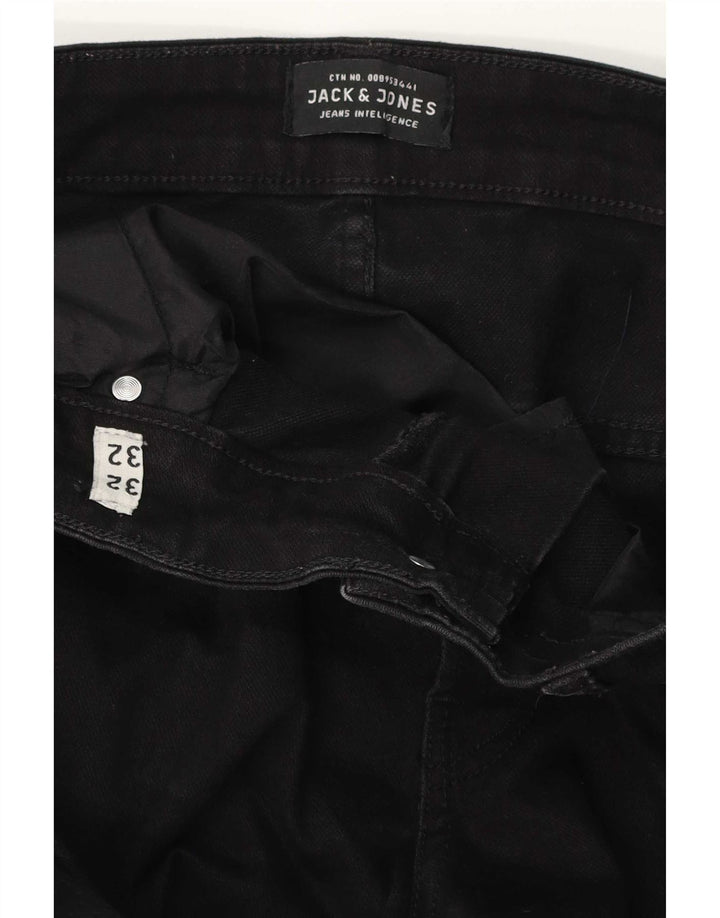 Джинсы мужские узкие Jack & Jones W32 L32 черные