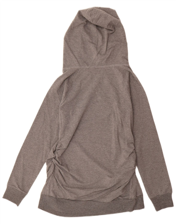 Женский джемпер с капюшоном CONVERSE UK 14, большой серый, хлопок