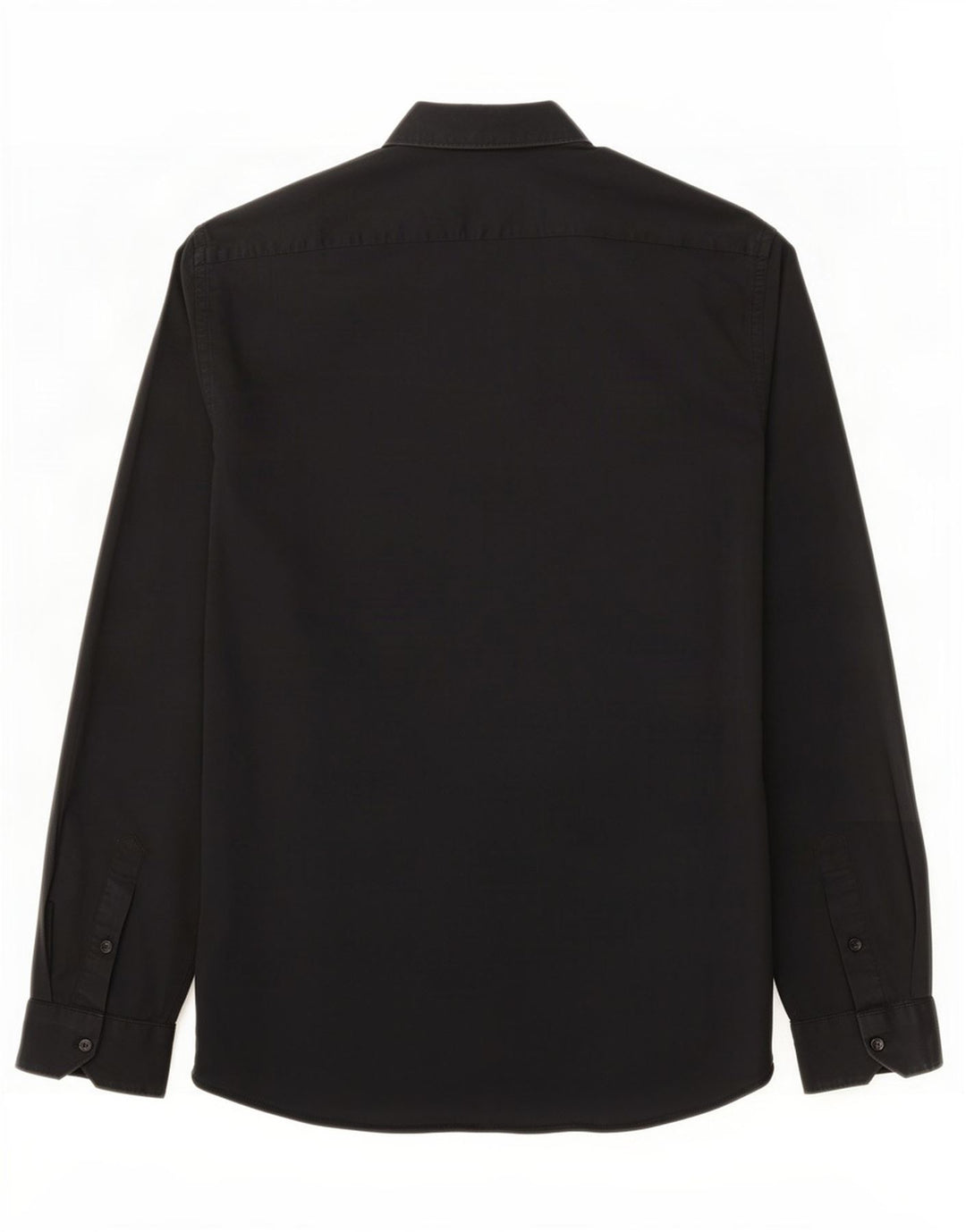 Мужская рубашка Super Slim Fit Zara, большой черный хлопок