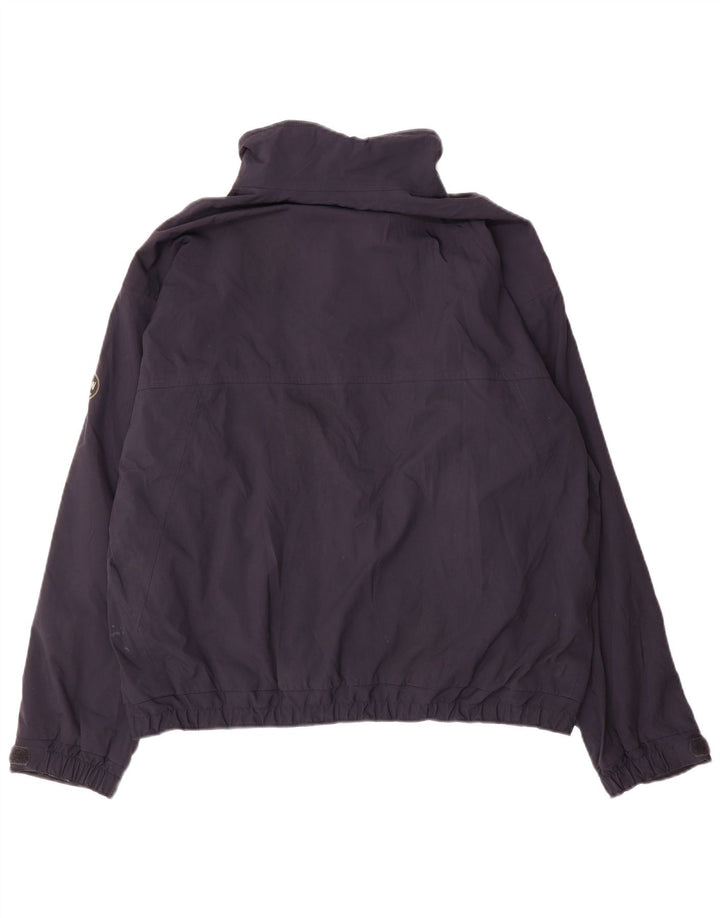 Мужская дождевик свободного покроя MURPHY & NYE UK 38, средний темно-синий нейлон