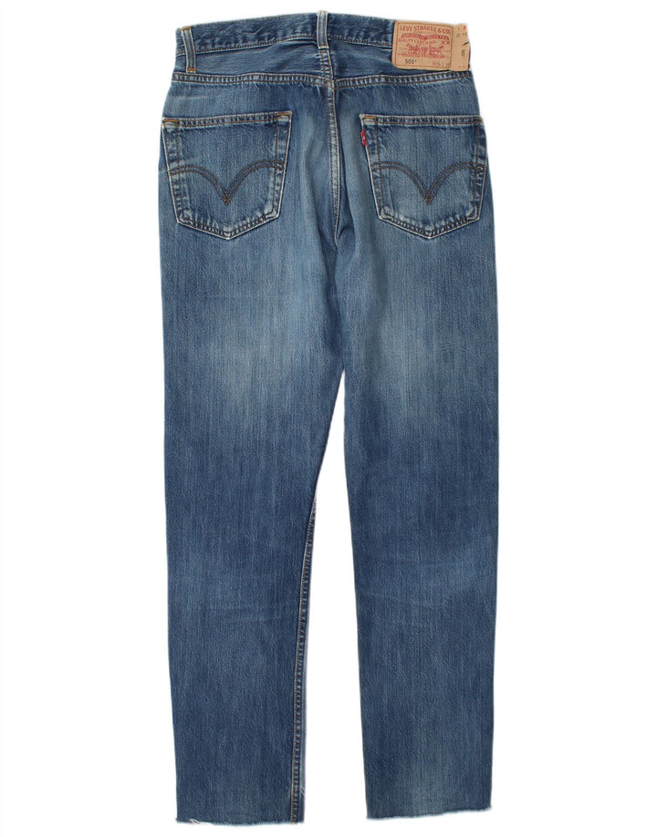 Женские прямые джинсы Levi's 501 W34 L30 синие