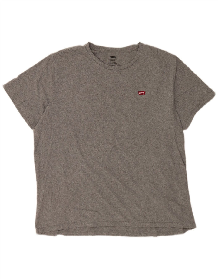 Мужская футболка Levi's Standard Top XL, серый хлопок