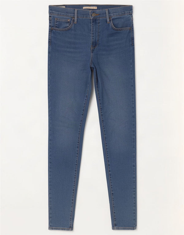 Женские джинсы суперскинни Levi's 720 с высокой посадкой W27 L30, синие, хлопок