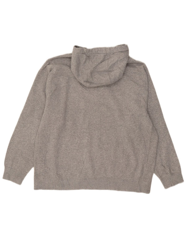Мужской джемпер с капюшоном Nike Woodstock Graphic XL, серый хлопок с крапинками