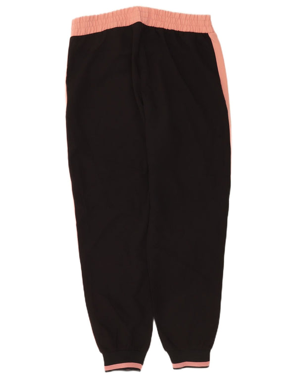 Женские спортивные брюки Zara Joggers UK 14, средние черные цветные блоки