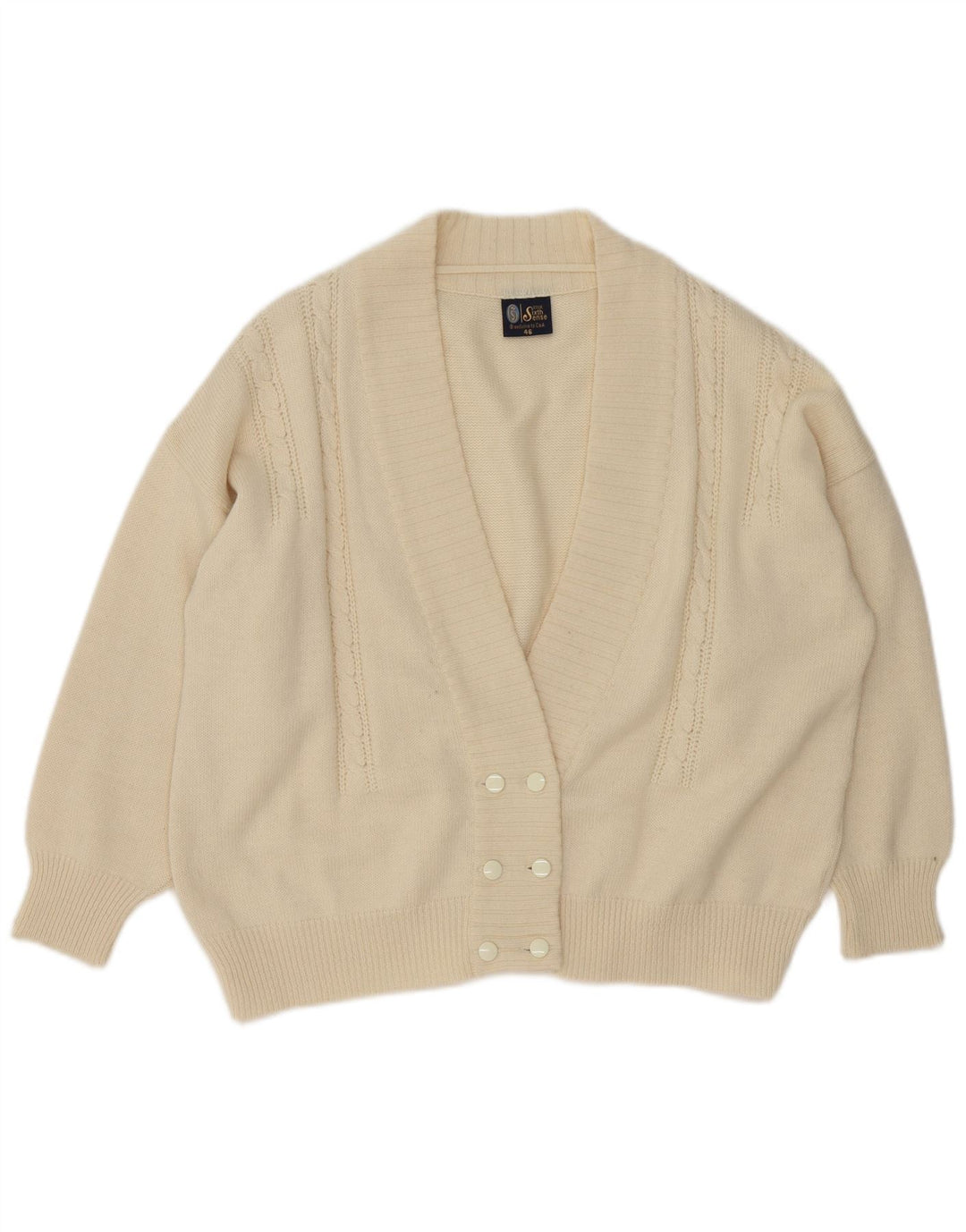 Женский свободный кардиган Your Sixth Sense EU 46 XL Off White