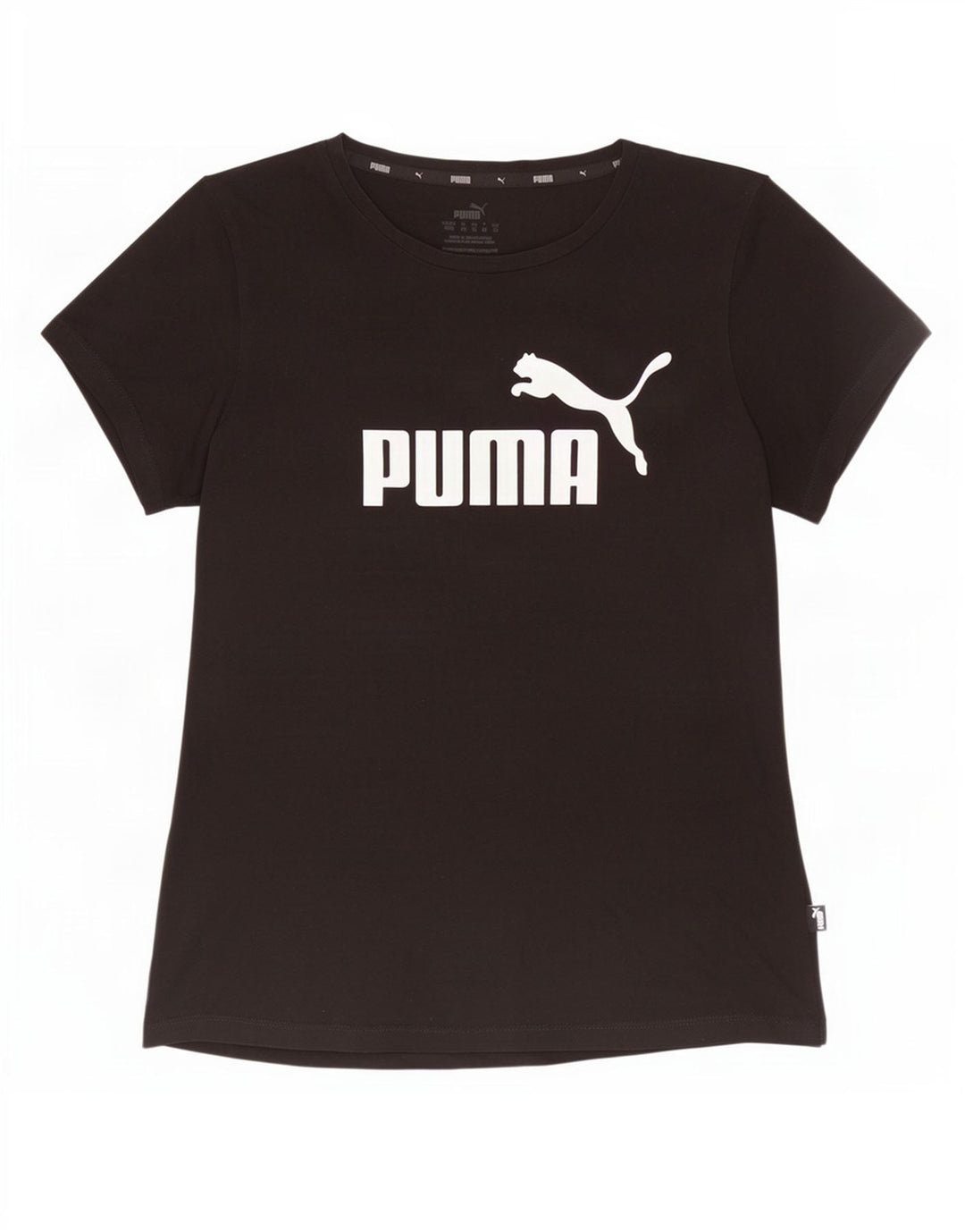 Женская футболка с рисунком Puma Top UK 12, средний черный