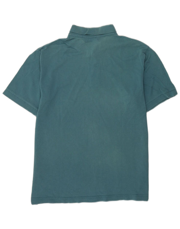 Kappa Mens Polo Shirt Large Blue Cotton