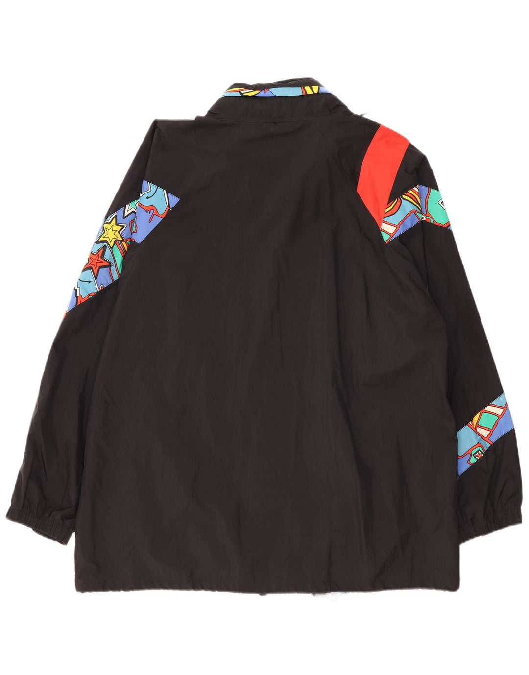 Мужская ветровка KILLTEC UK 42 XL, черный полиамид с цветными блоками