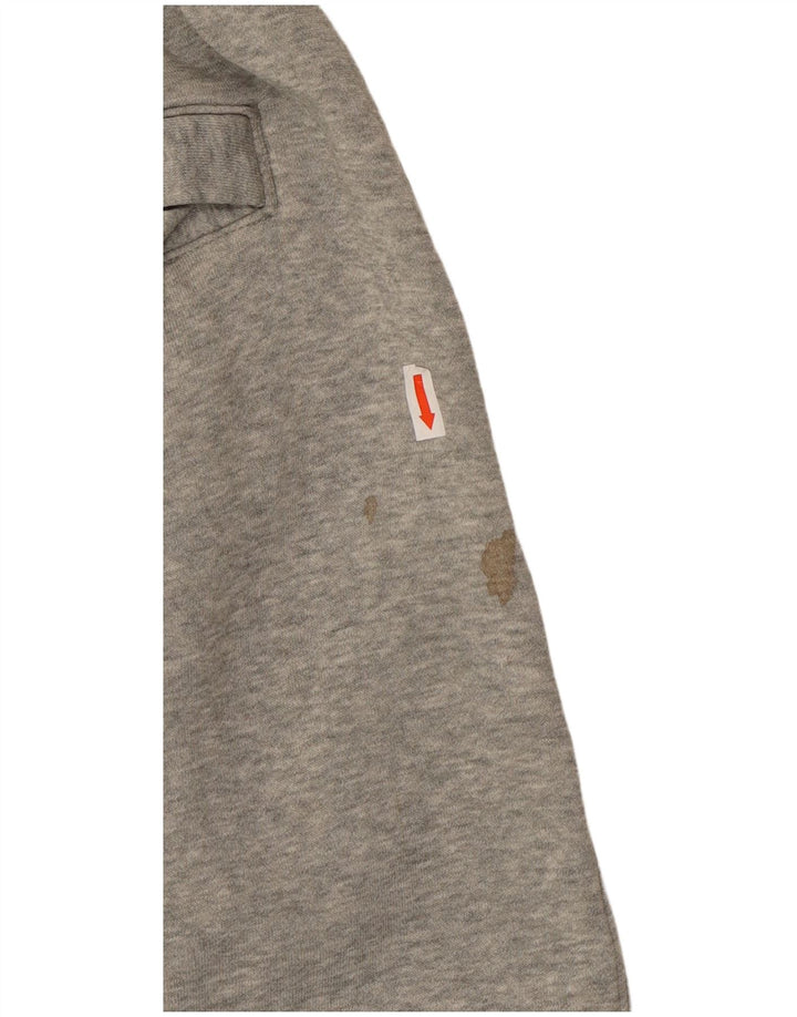 Мужские спортивные брюки NIKE, джоггеры, хлопковые, среднего серого цвета