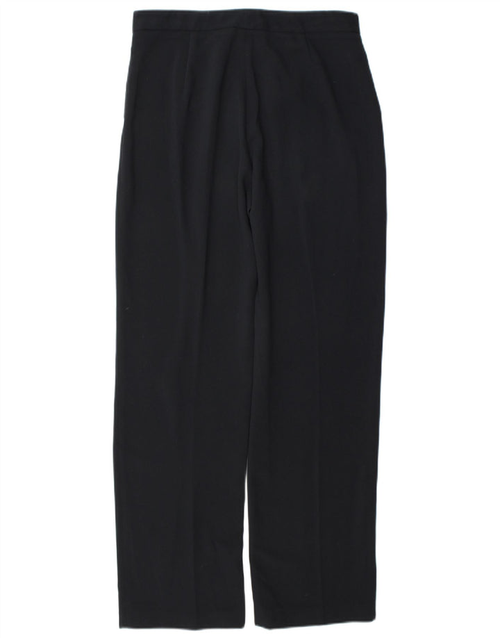 Женские прямые костюмные брюки Zara EU 40 Medium W30 L31 Темно-синий полиэстер