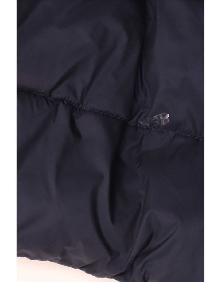 Мужская стеганая куртка Superdry UK 36, маленькая, темно-синяя, полиэстер с цветными блоками