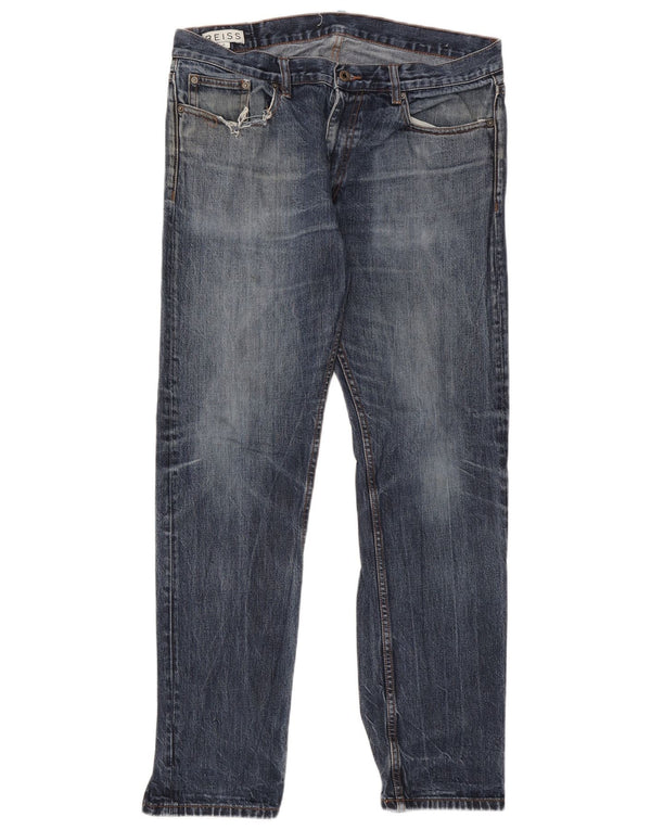Мужские прямые джинсы Reiss W36 L31, синий хлопок