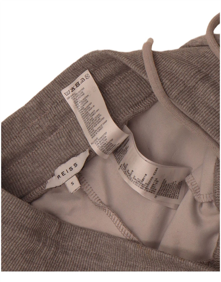 Мужские спортивные брюки Reiss, джоггеры, маленькие серые, полиэстер