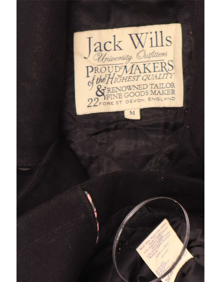Мужское полупальто Jack Wills UK 38, средний темно-синий, шерсть