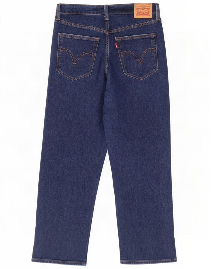 Женские прямые джинсы Levi's Ribcage W30 L26 Синие