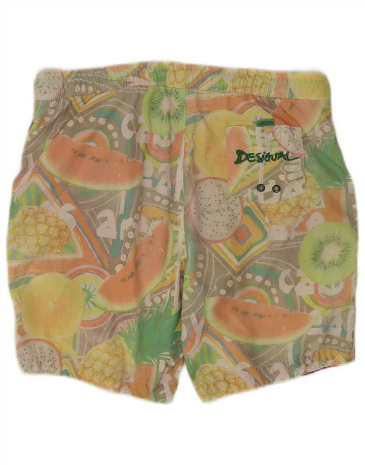 Мужские шорты для плавания Desigual с рисунком, средние разноцветные, полиамид