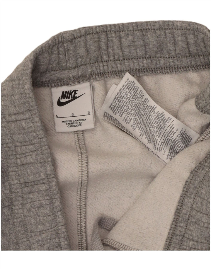 Мужские спортивные брюки-карго Nike, большие серые хлопковые брюки для бега