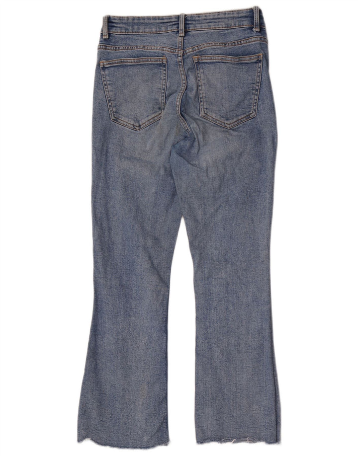 Женские джинсы Bootcut Zara EU 38, маленькие W28 L26, синие, хлопок