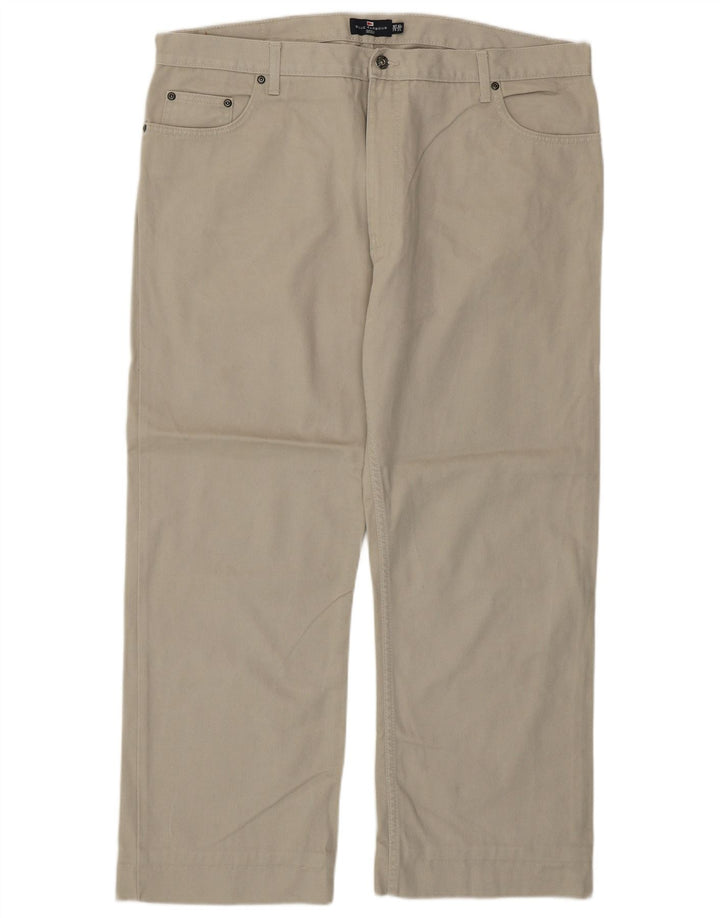 Мужские повседневные брюки Marks & Spencer Blue Harbour W42 L27 серые, хлопковые