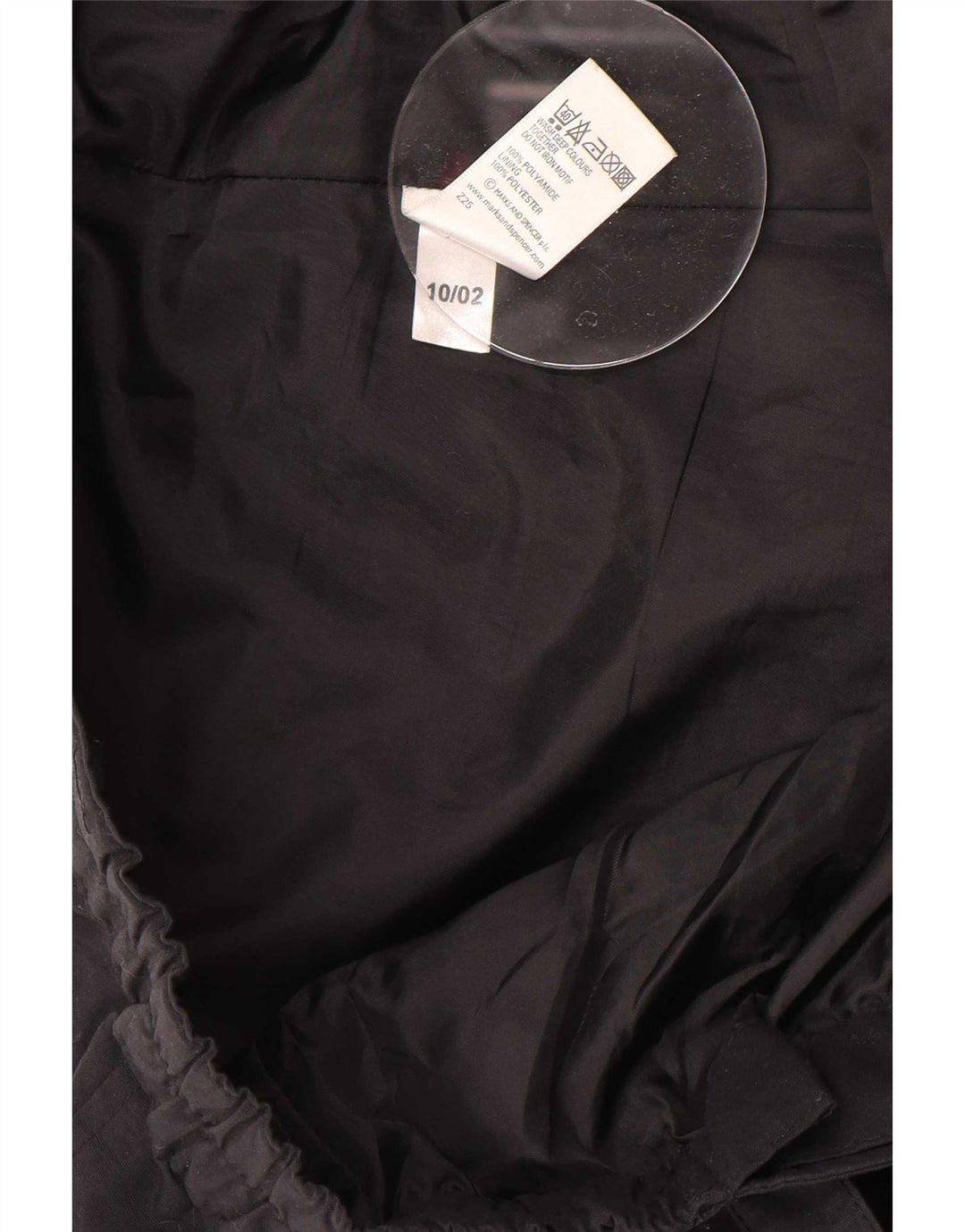 Мужские брюки-ветровки Marks & Spencer, большие W36 L31, черные из полиамида