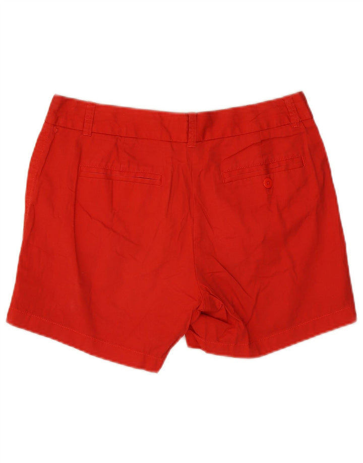 Женские шорты чинос J. Crew, размер США 4, маленький, W30, красный хлопок