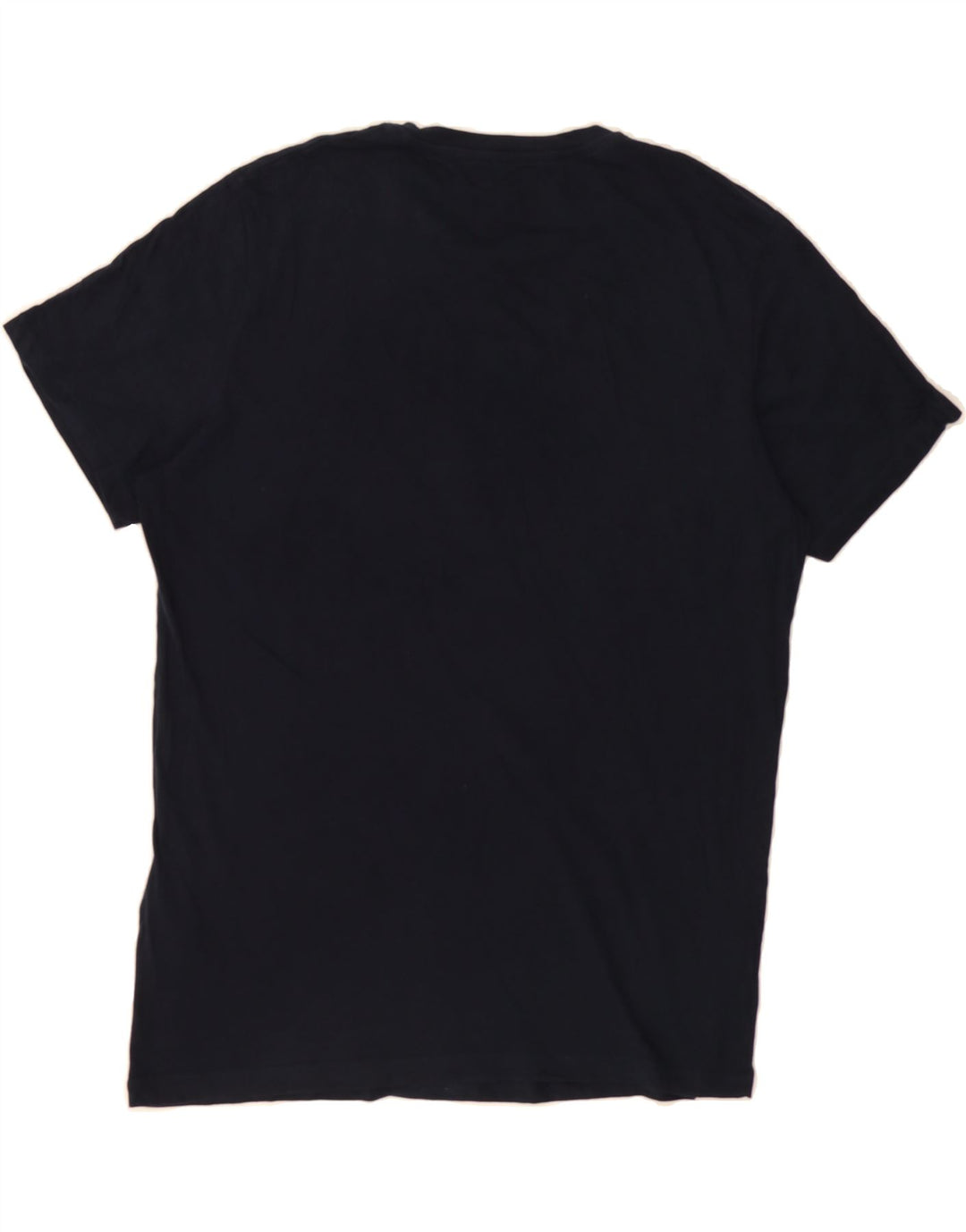 JACK & JONES Mens T-Shirt Top Large Navy Blue Cotton Vintage Jack & Jones and Second-Hand Jack & Jones from Messina Hembry 