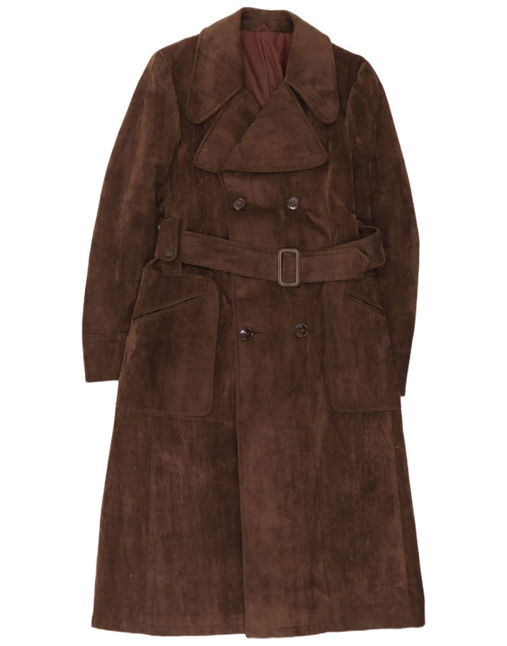 Мужской плащ Eton IT 48 Medium Brown