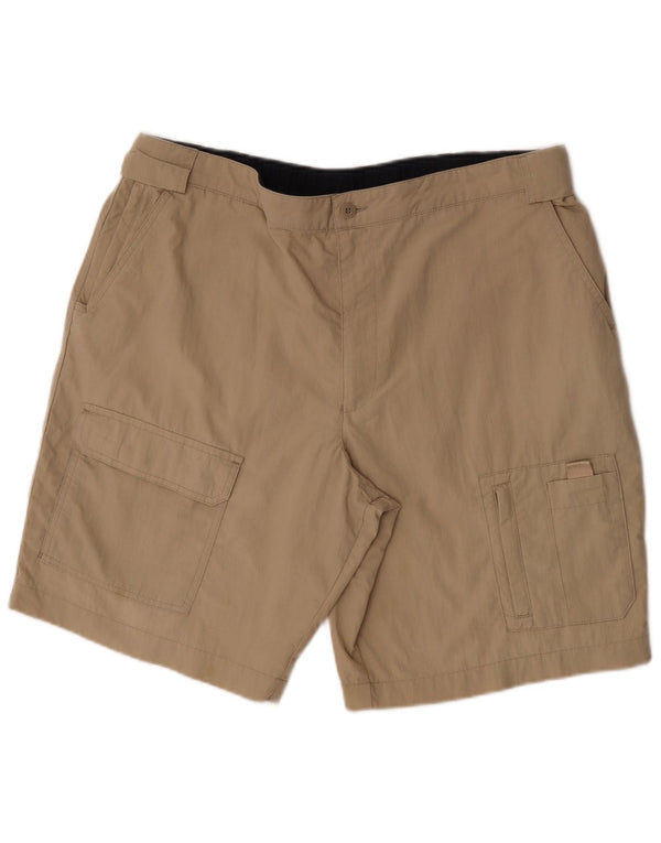 Мужские шорты-карго Marks & Spencer W38 XL, бежевые, хлопок