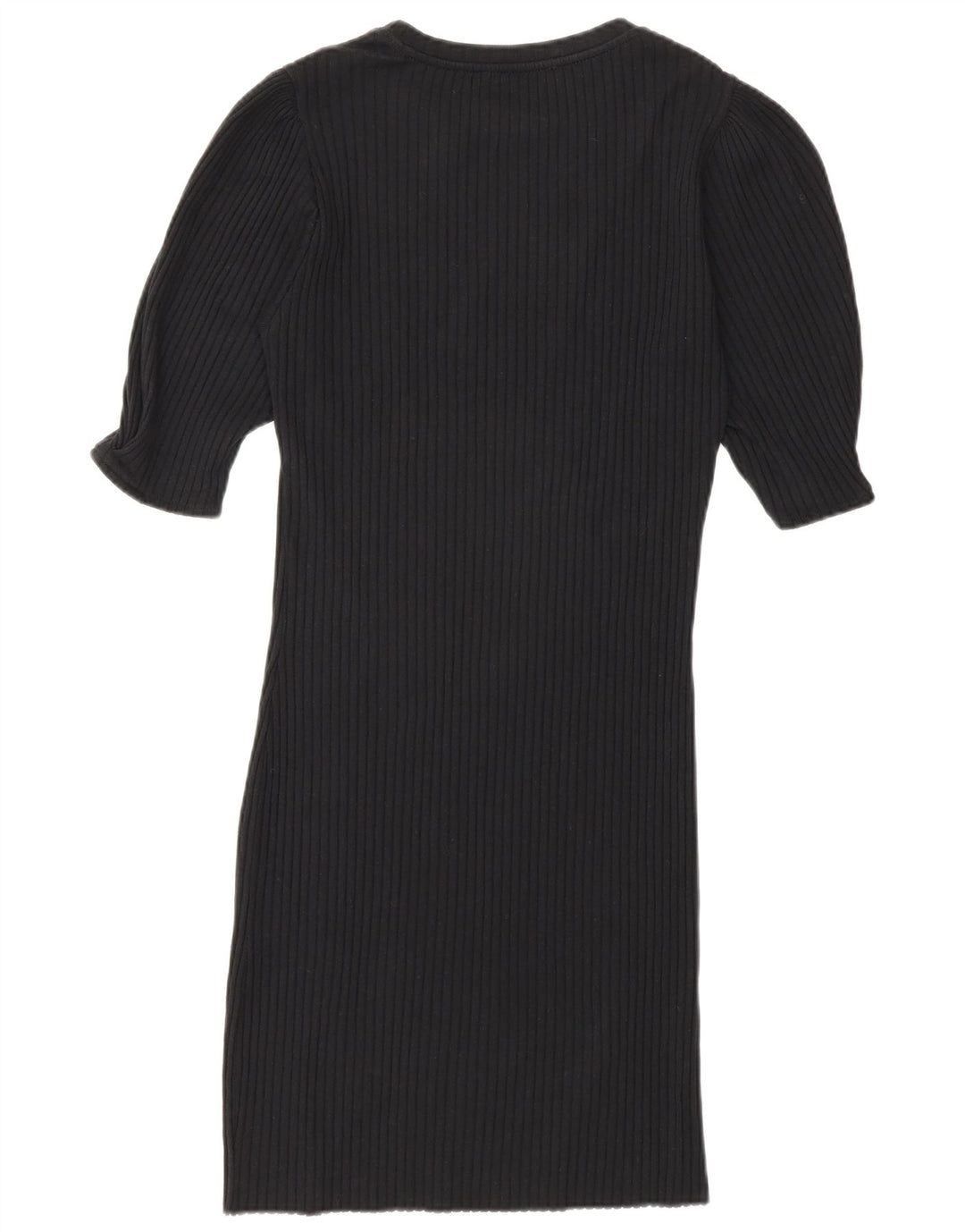 Женское облегающее платье Zara UK 14, большое черное