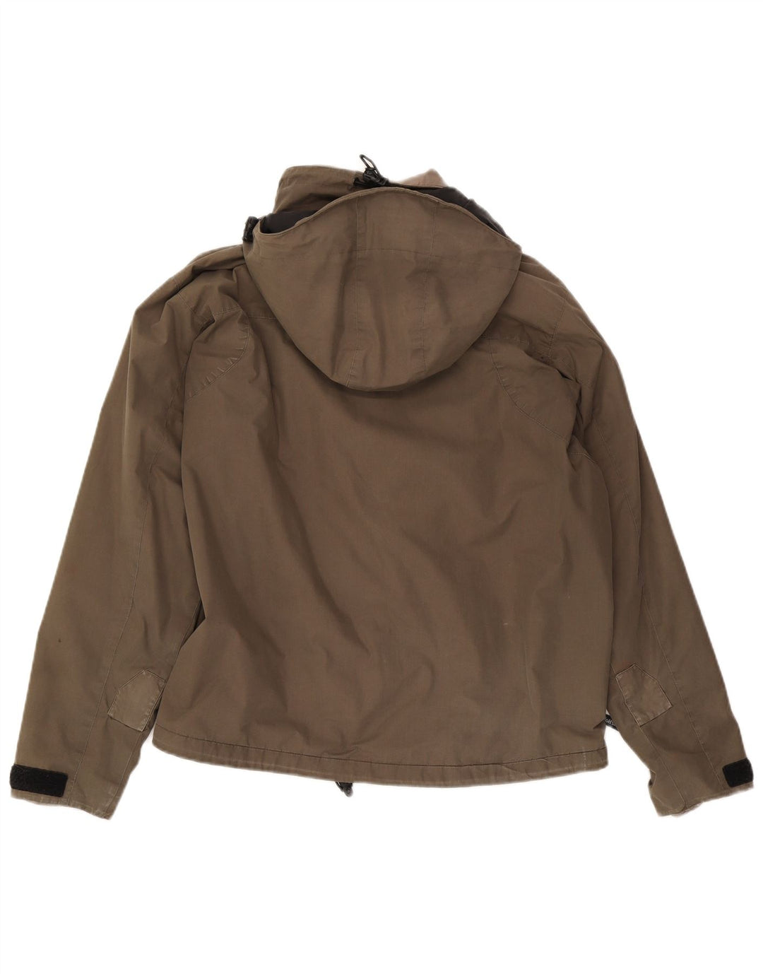 Мужская ветровка с капюшоном Jack Wolfskin UK 36/38 Средний Бежевый
