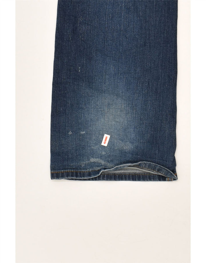 MOSSIMO Womens Bootcut Jeans US 16 2XL W36 L30  Navy Blue Cotton | Vintage Mossimo | Thrift | Second-Hand Mossimo | Used Clothing | Messina Hembry 