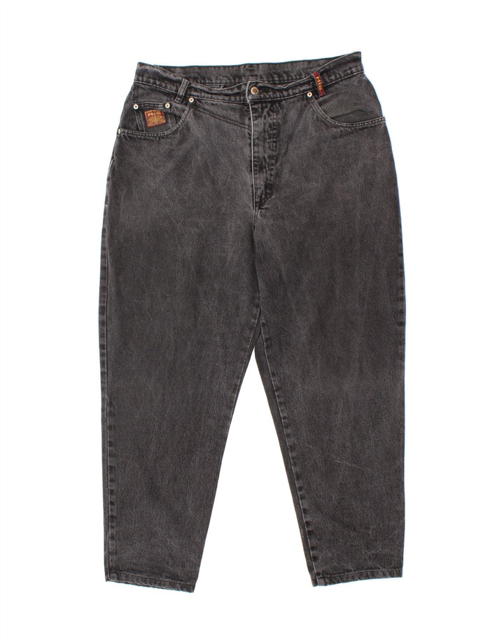 H.I.S Mens Tapered Jeans IT 48 Medium W31 L28  Grey Cotton Vintage H.I.S and Second-Hand H.I.S from Messina Hembry 
