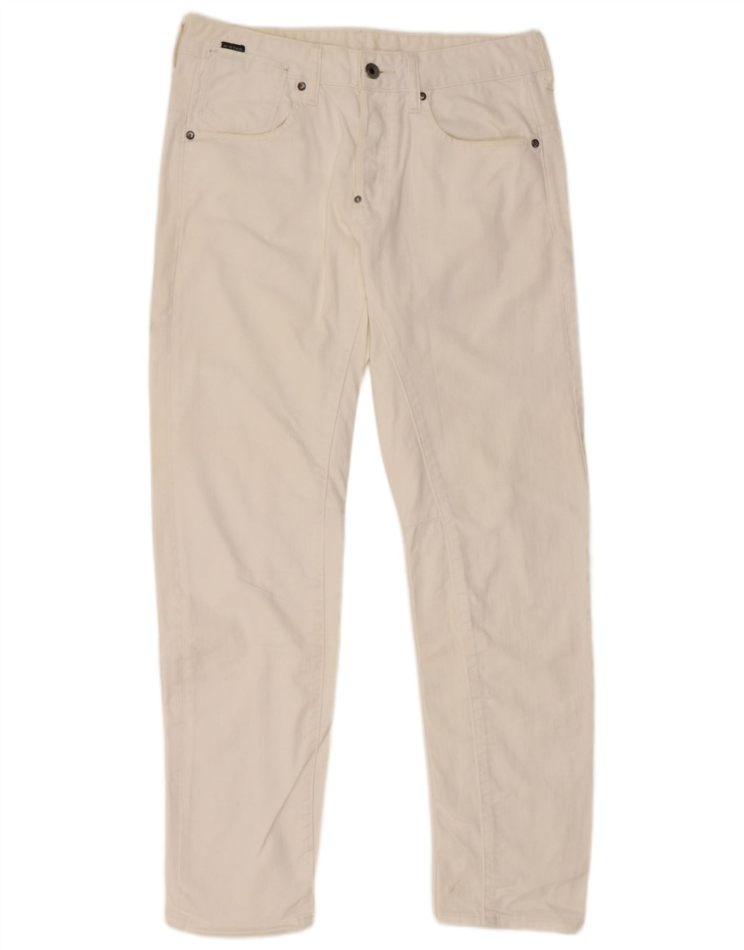 Мужские прямые джинсы G-STAR W32 L32, белый хлопок