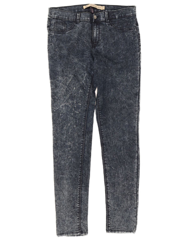Женские джинсы-джеггинсы Zara Trafaluc EU 38, маленькие W28 L29, синие, хлопок