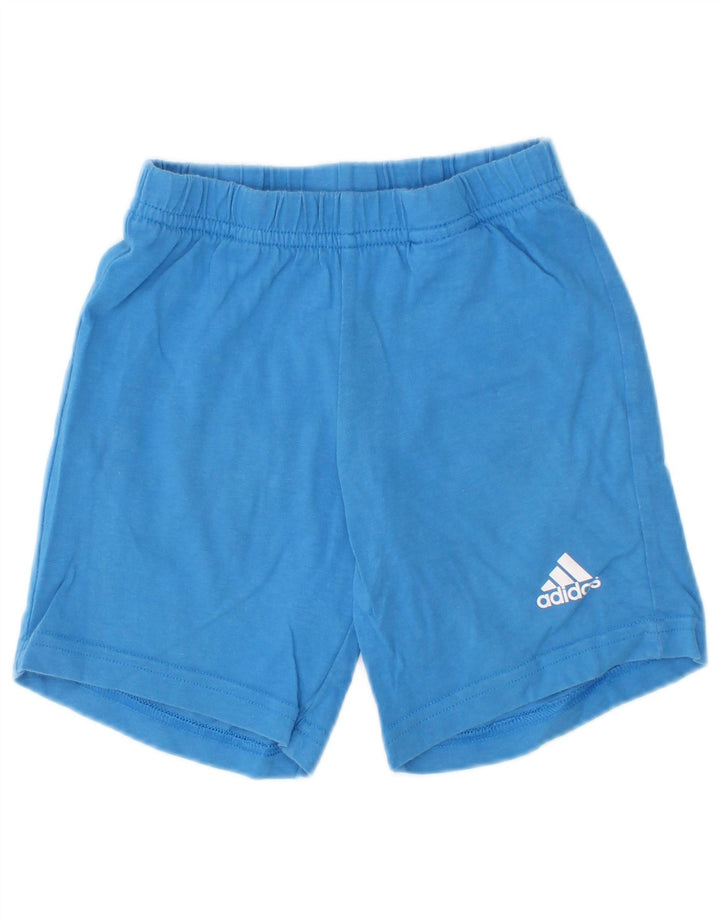 Спортивные шорты Adidas для мальчиков 2-3 лет, синие, хлопок